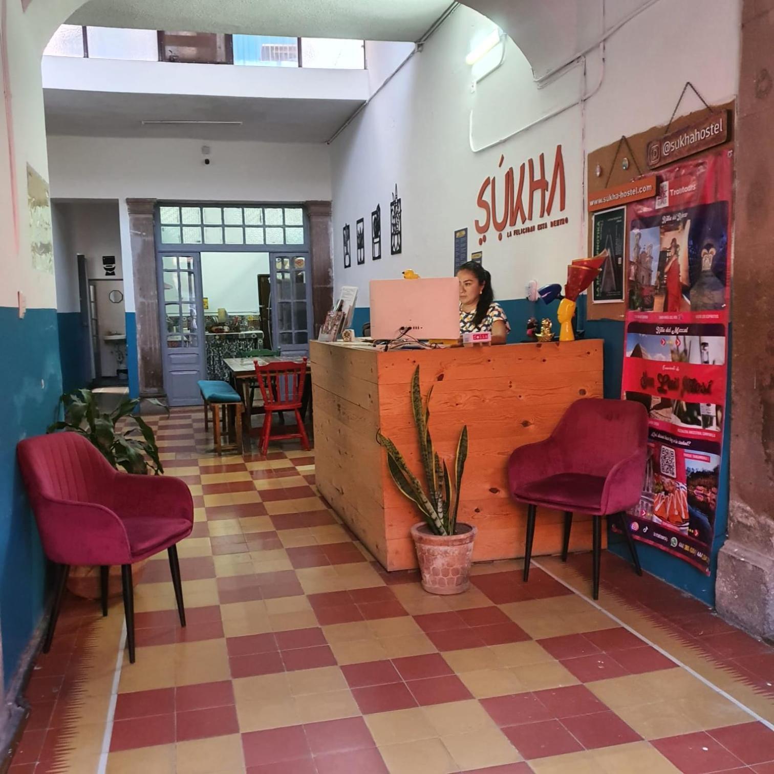 סן לואיס פוטוסי Sukha Hostel San Luis מראה חיצוני תמונה