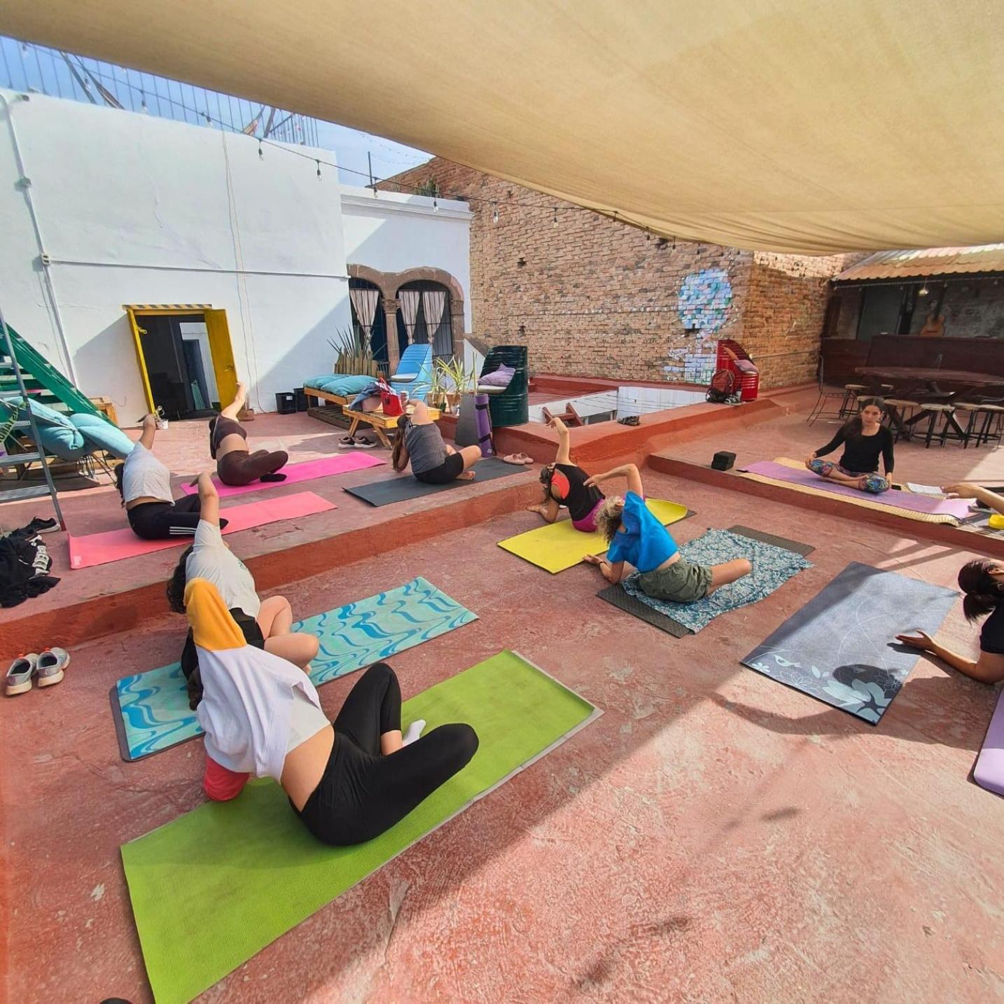 סן לואיס פוטוסי Sukha Hostel San Luis מראה חיצוני תמונה