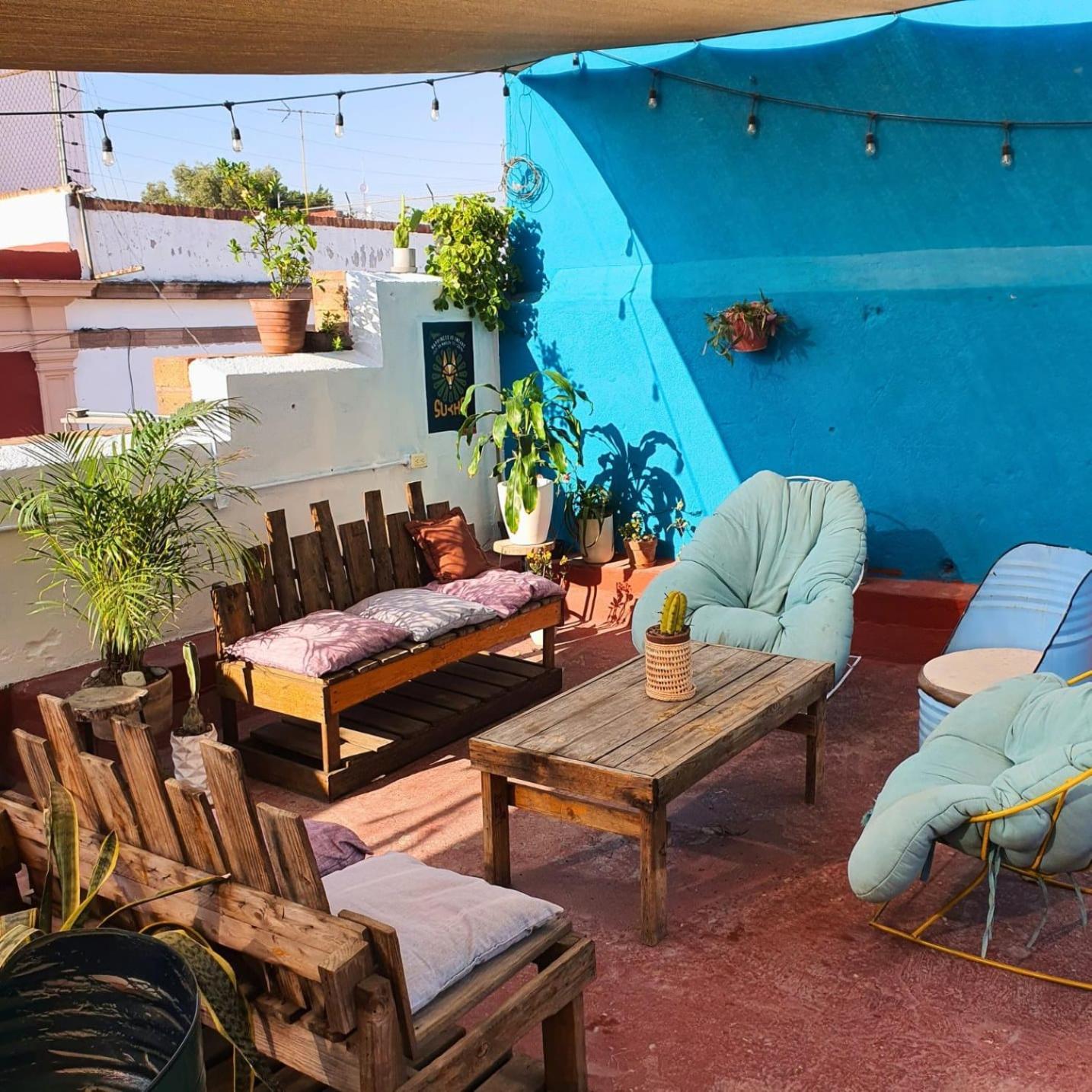 סן לואיס פוטוסי Sukha Hostel San Luis מראה חיצוני תמונה